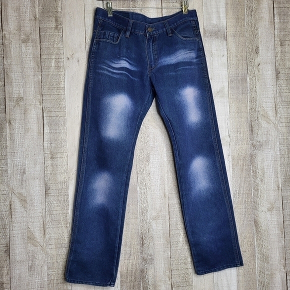 Vintage CAT Blue Jeans. No Size Tag - Picture 1 of 14